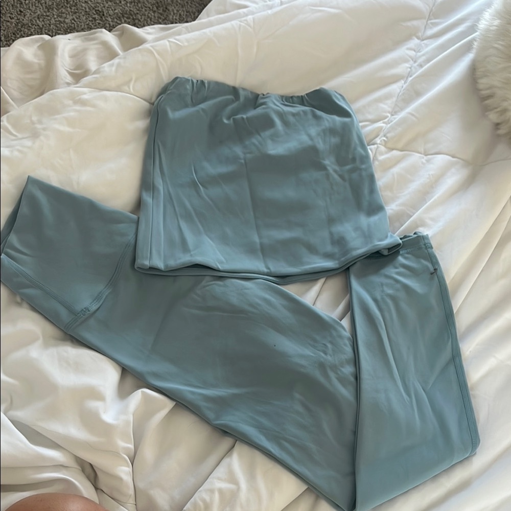 Never worn CRZ YOGA Sky Blue Activewear Set